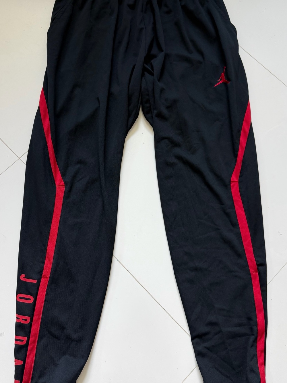 Jordan Dri-FIT Black Red Track Pants Men’s XXL